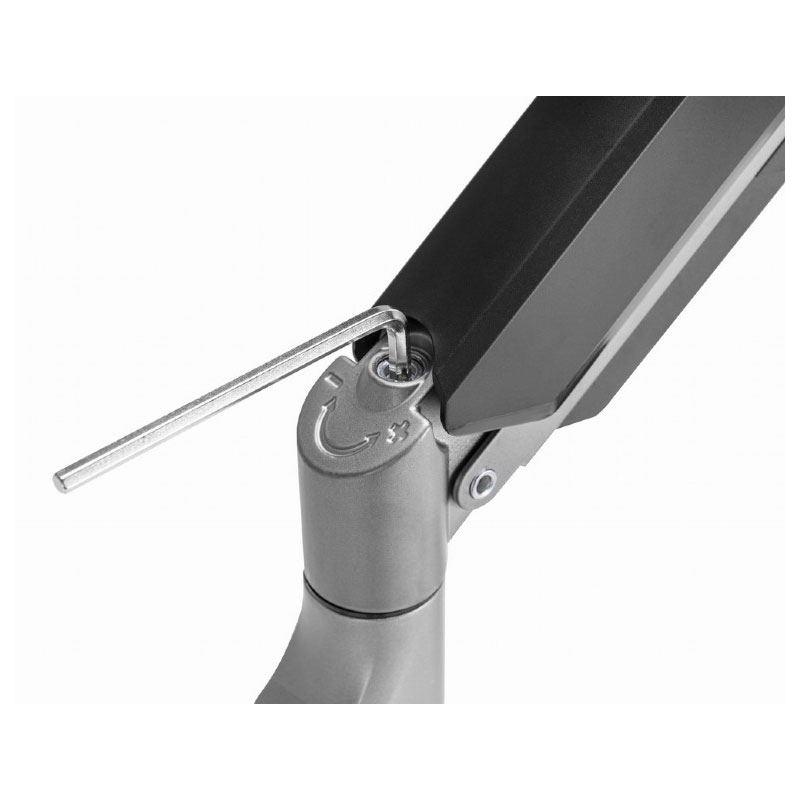 Support Mural Mobile GEMBIRD MA-WA2-02 Pour 2 Écrans 17"- 32" - Image 7