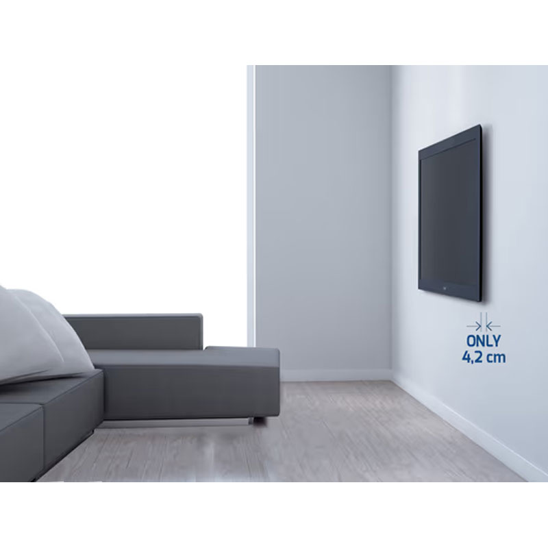 Support Mural MELICONI 400 SDR Pour TV 40'' - 80'' - Noir - Image 5