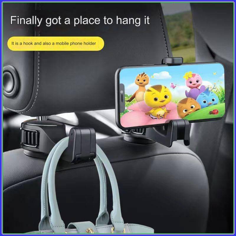 Support téléphone multifonction rotatif pliable pour voiture - Image 2