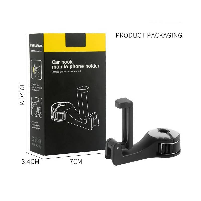 Support téléphone multifonction rotatif pliable pour voiture - Image 6