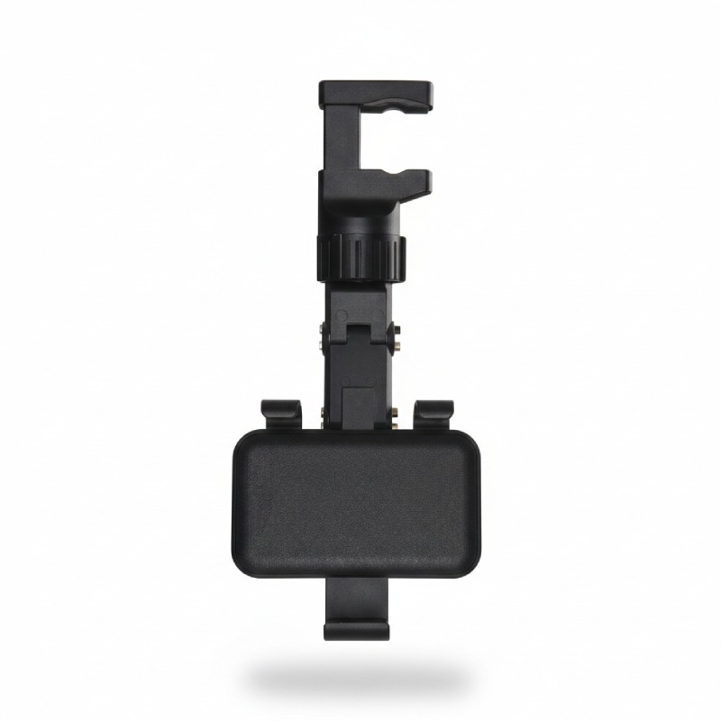Support Téléphone Pour Rétroviseur de Voiture - Noir  - Image 2