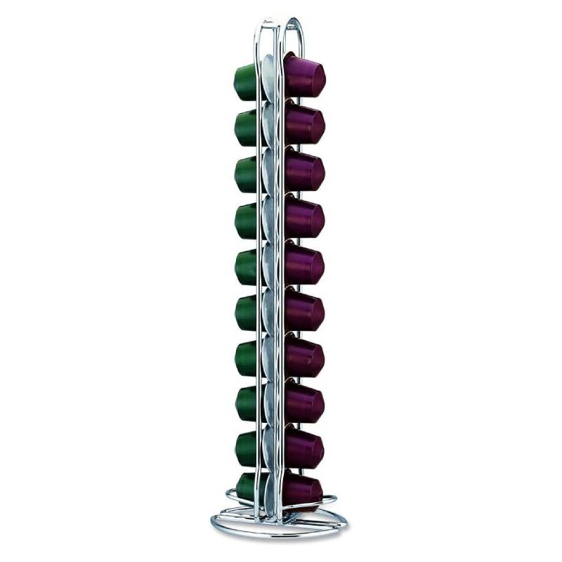 Support Capsules FACKELMANN Duo 20992 métal Pour 20 capsules