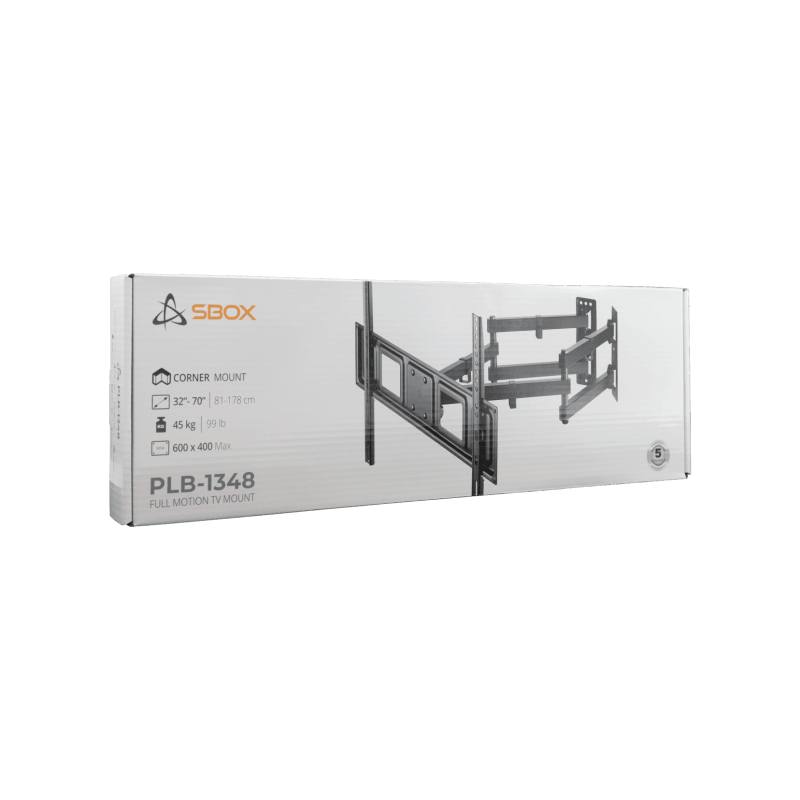 Support Mural Sbox Mobile Pour TV 32'' - 70" 45 KG - Image 4