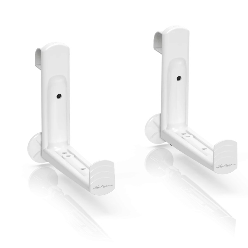 Supports Pour Jardinière de Balcon LECHUZA Box Hooks - Blanc