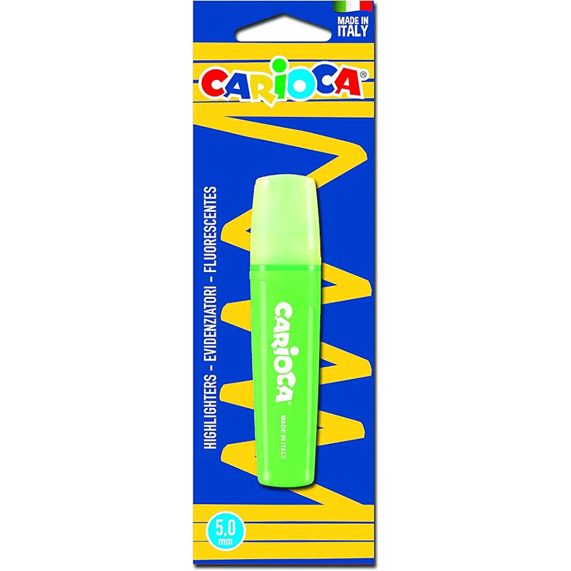 Surligneur CARIOCA Memolight  - Vert 