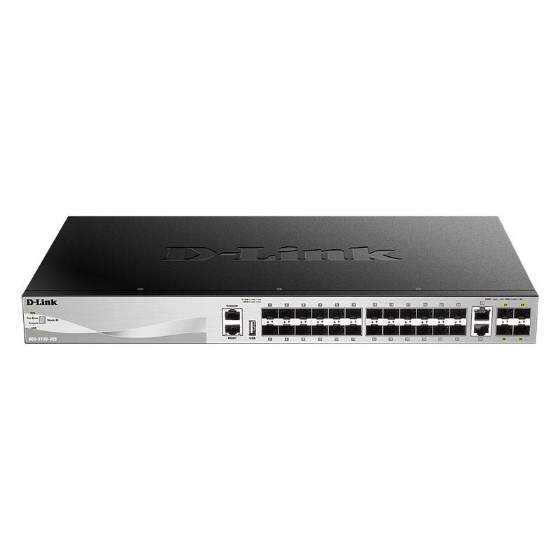 Switch D-LINK DGS-3130-30S 30 Ports Série 10/100/1000 Mbps 10G L3 Lite