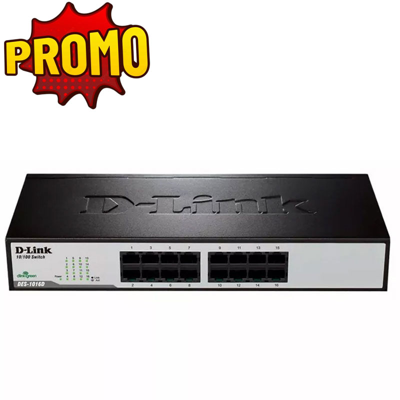 D-Link DES-1016D/E commutateur réseau Non-géré, Photo boutique MyTek chez MyTek