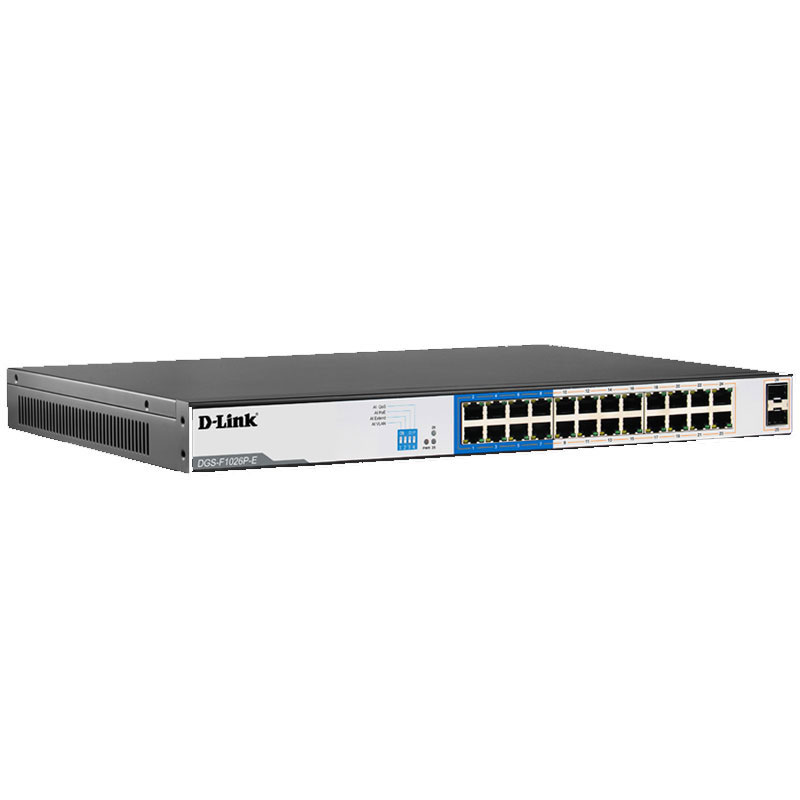 Switch D-Link DGS-F1026P-E 24 ports Ethernet Gigabit 10/100/1 000 Mbit/s + 2 ports SFP - Image 2