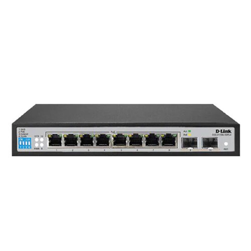 Switch D-LINK DGS-F1100-10PS POE 10 ports gigabits 10/100/1000 Mbps
