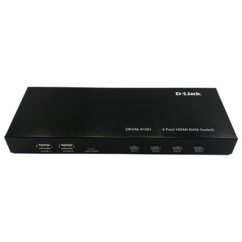 Switch D-Link KVM DKVM-410H HDMI & USB - Noir - Image 2