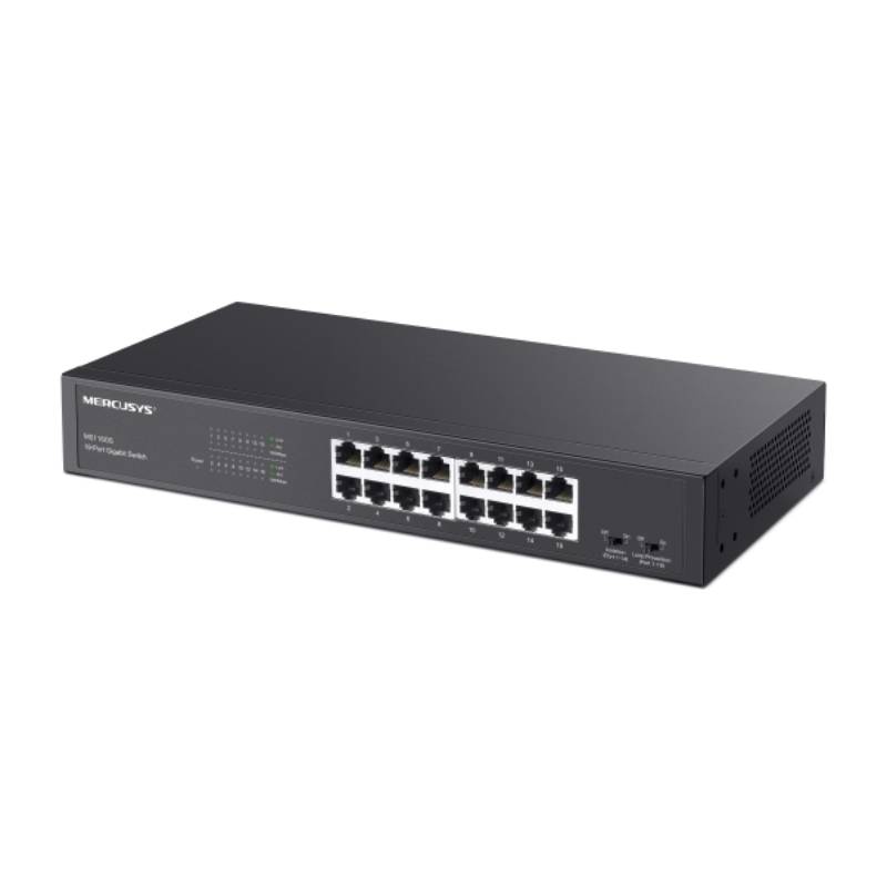 Switch de Bureau MERCUSYS TL-MS116GS 16 Ports Gigabit - Noir  - Image 2