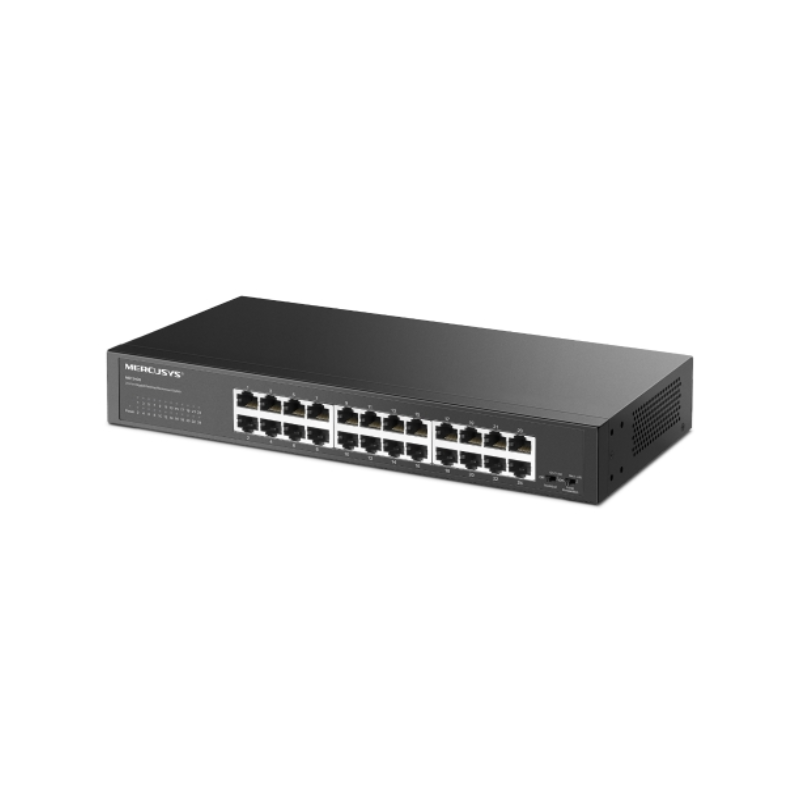 Switch de Bureau MERCUSYS TL-MS124GS 24 Ports Gigabit - Noir - Image 2