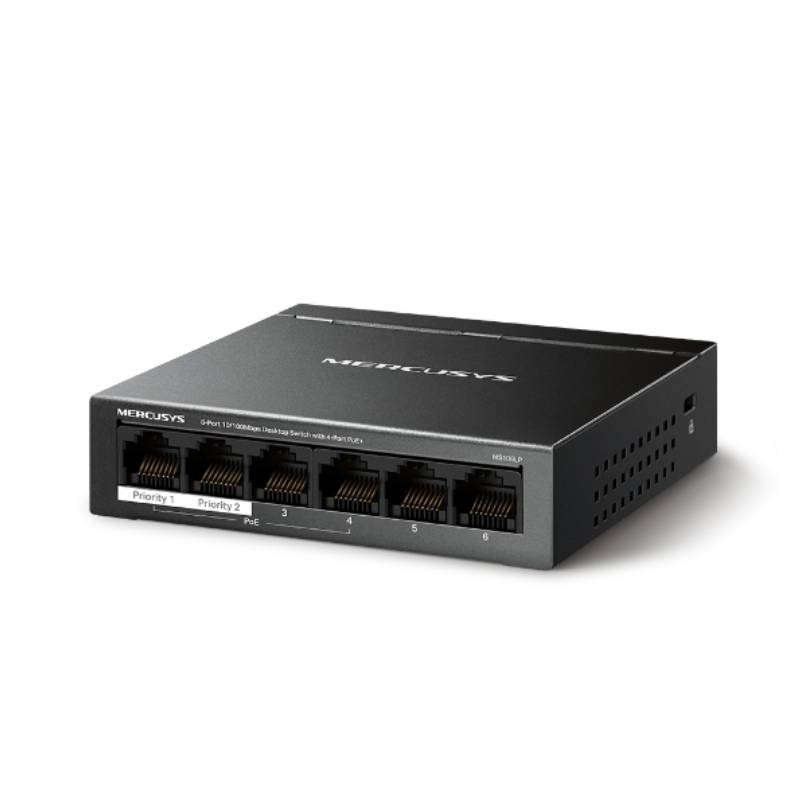 Switch de Bureau MERCUSYS MS106LP 6 Ports 10/100 MBPS - Image 2