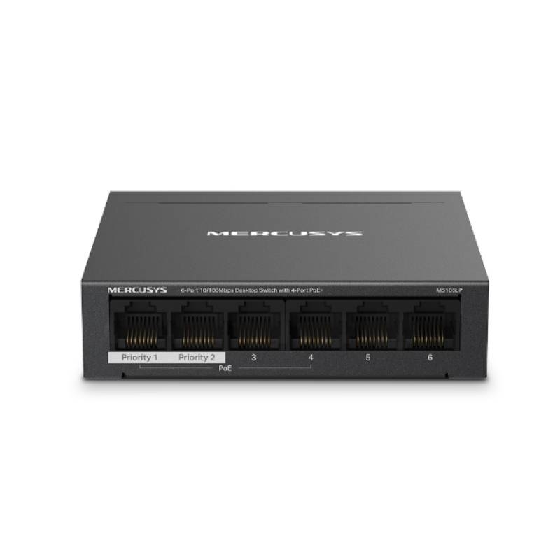 Switch de Bureau MERCUSYS MS106LP 6 Ports 10/100 MBPS