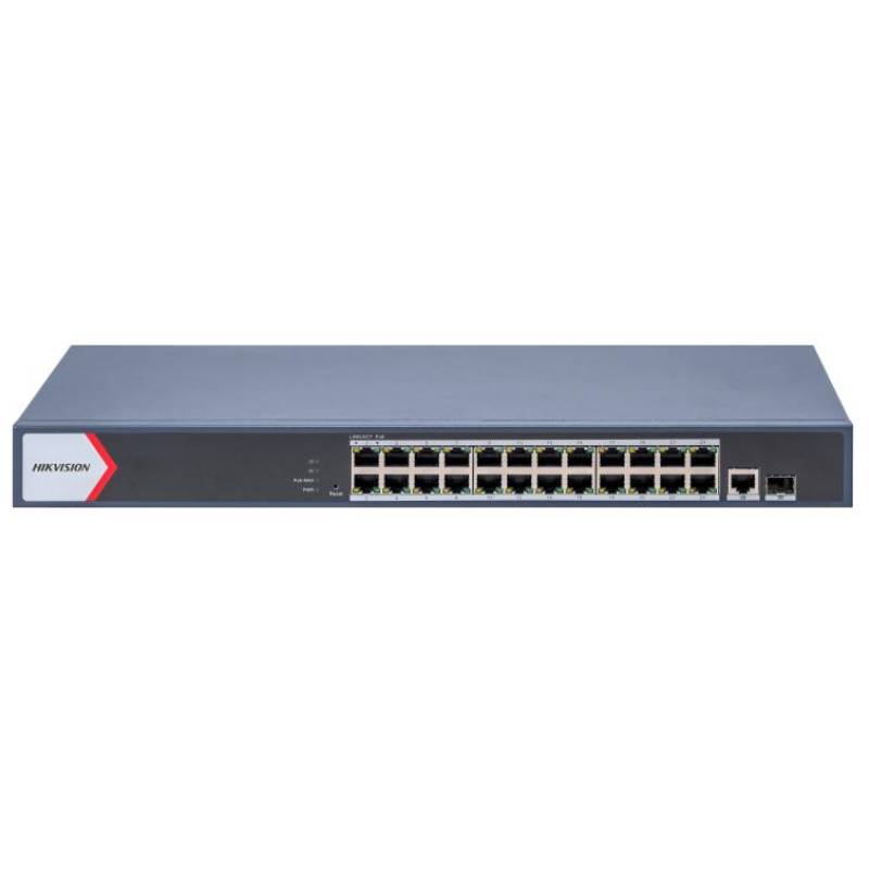 Switch HIKVISION DS-3E1526P-EI 24 Ports Gigabit PoE et 1 Up Link Gigabit