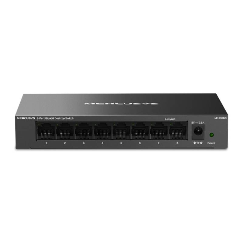 Switch MERCUSYS MS108GS Gigabit 8 Ports Boîtier Métallique - Image 2