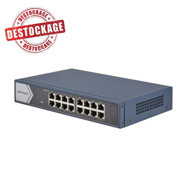Switch non géré HIKVISION DS-3E0516-EB 16 Ports 10/100/1000MBPS