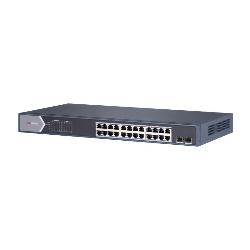 Switch POE non géré Gigabit HIKVISION DS-3E0526P-EM 24 Ports - Image 2