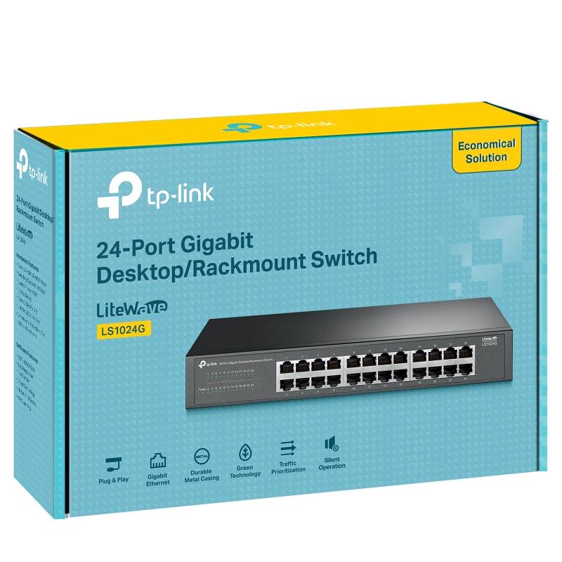 Switch Rackable TP LINK LS1024G 24 Ports Gigabit - Image 6