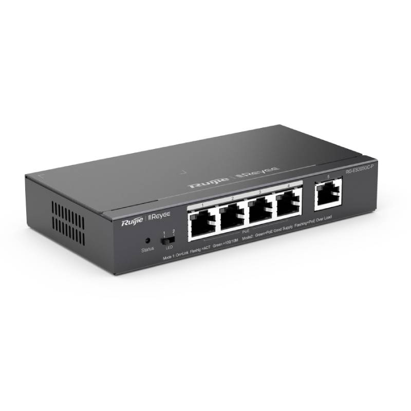 Switch RUIJIE REYEE RG-ES205GC-P PoE 5 Ports Gigabit - Image 2