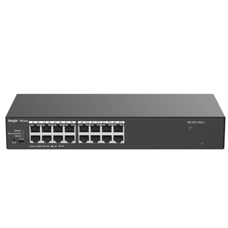 Switch RUIJIE RG-ES116G-L 16 Ports 10/100/1000 Mbps sans PoE  - Image 2