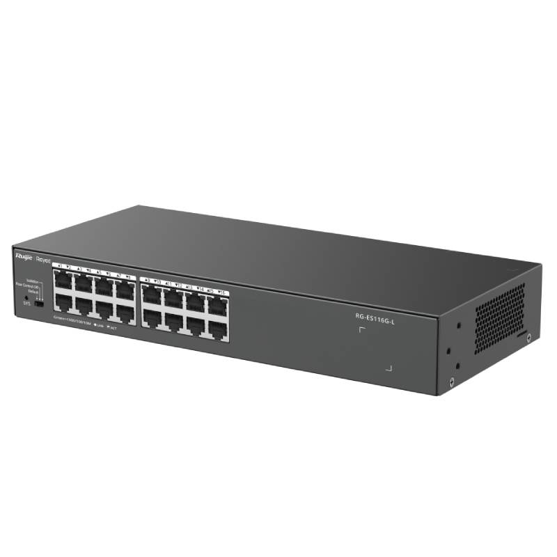 Switch RUIJIE RG-ES116G-L 16 Ports 10/100/1000 Mbps sans PoE  - Image 4