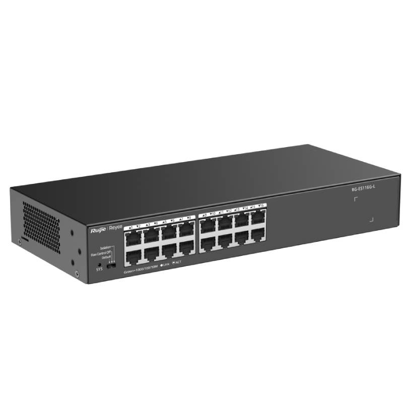 Switch RUIJIE RG-ES116G-L 16 Ports 10/100/1000 Mbps sans PoE  - Image 3