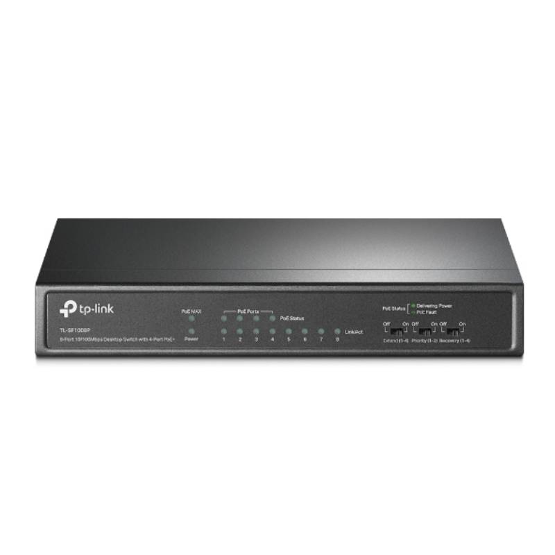 Switch TP-LINK TL-SF1008P 8 Ports 10/100 Avec 4 Ports PoE+ - Image 2