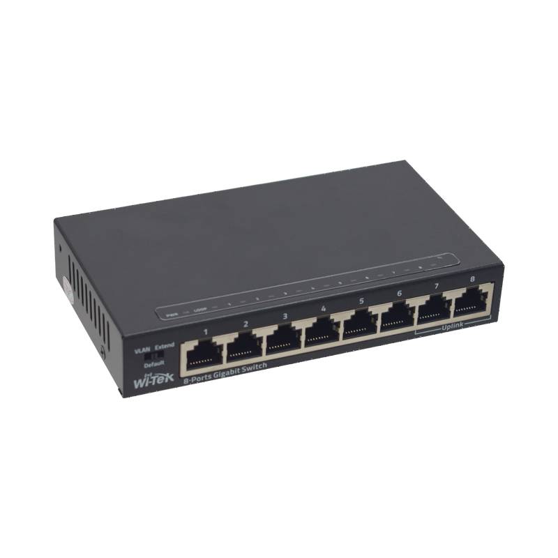 Switch WITEK WI-SG108V2 6 Ports RJ45 Avec 2 Ports Uplink RJ45 - Image 2