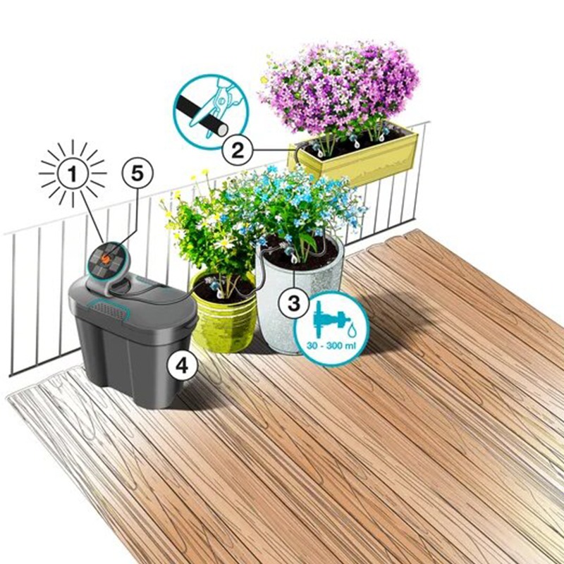 Système D'auto-Arrosage GARDENA A Energie Solaire  - Image 5