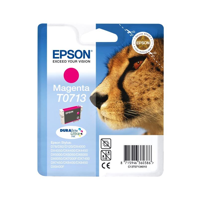 Cartouche Jet d'encre Original EPSON T0713 - Magenta 