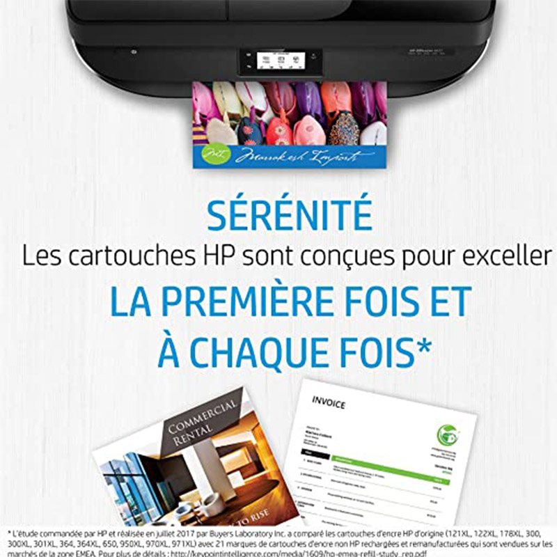 Cartouche d'encre Original DesignJet HP 727 130 ml - Cyan (B3P19A) - Image 2