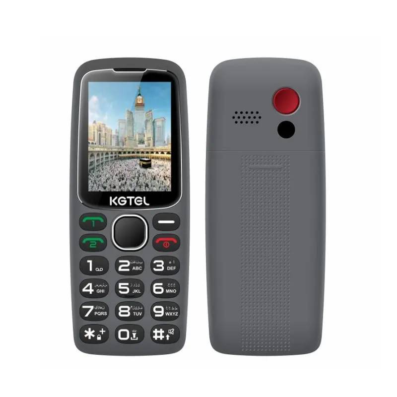 Téléphone Portable KGTEL Senior K349 2.4" Dual SIM - Gris