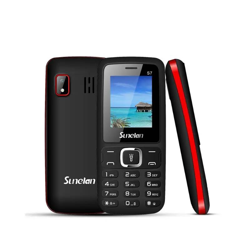 Téléphone Portable SUNELAN S7 Double SIM 1.8"- Rouge