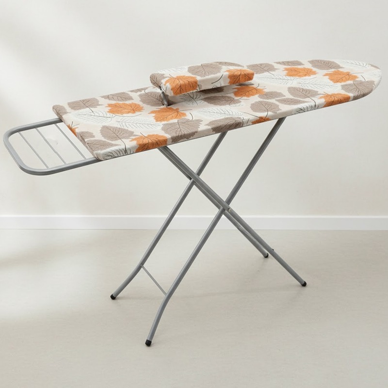 Table à Repasser Avec Petite Table Intégrée 105 x 30 cm - Marron - Image 2