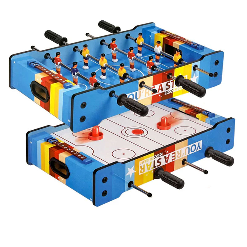 Table de Billard 2EN1 Foot et Hockey Pour Enfants