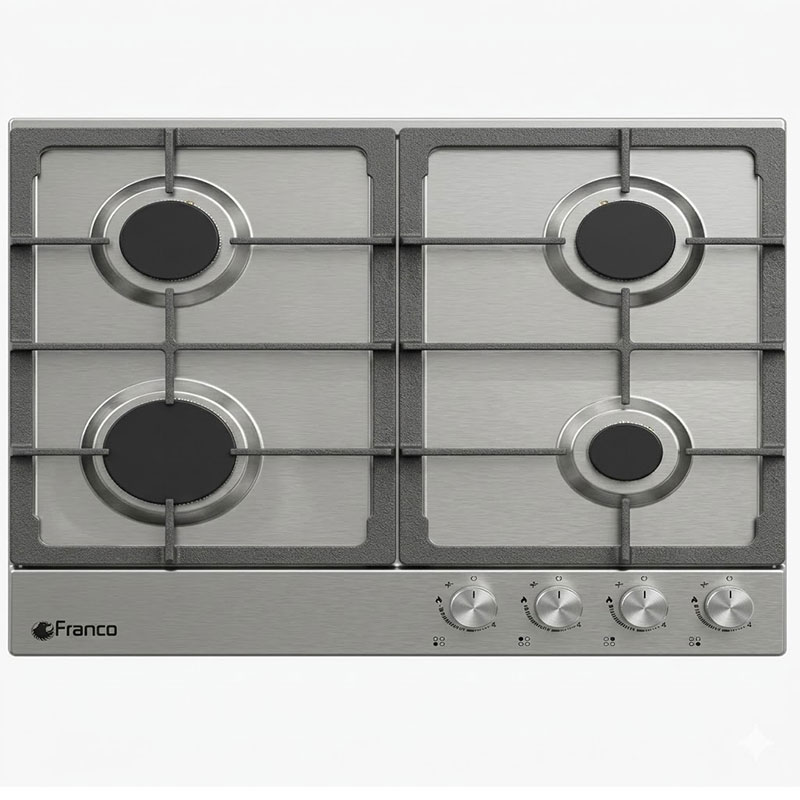 Plaque de Cuisson Encastrable FRANCO 343-IF 4Feux 60 cm - Inox