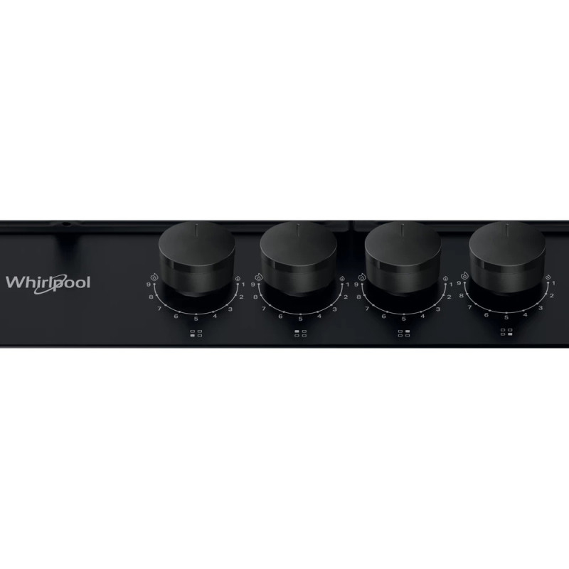Table De Cuisson Encastrable WHIRLPOOL TKRL661NB 4 Feux - Noir - Image 4