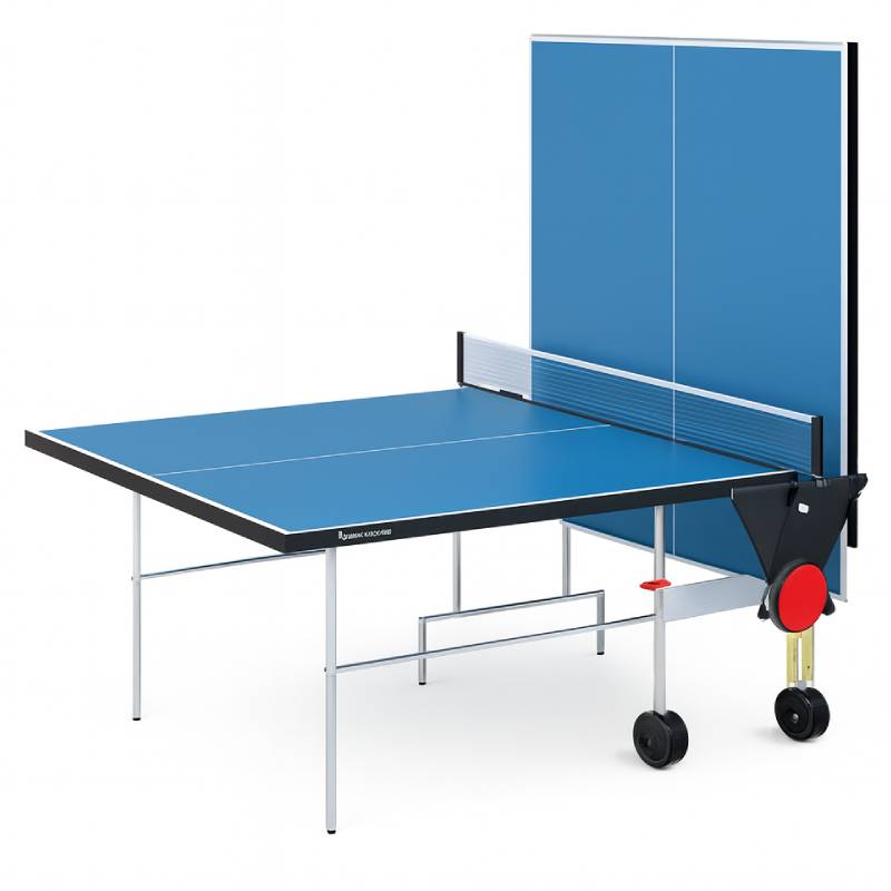 Table Ping-pong Garlando C-113E training extérieur + roue - Bleu - Image 2