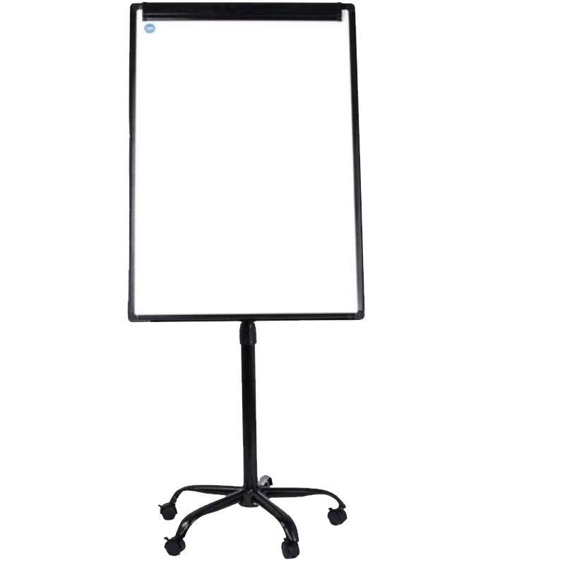 Tableau Blanc 70 x 100 cm Chevalet Mobile Magnétique Blanc