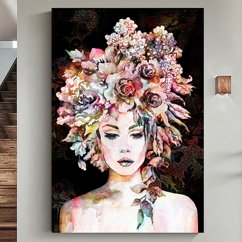 Tableau De Décoration 90 x 140 cm Femme (MY17-T03)
