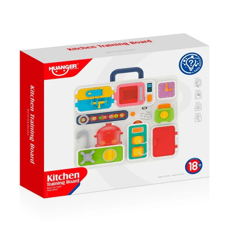 Tableau de Manipulation Cuisine Interactif Pour Enfant - Image 2