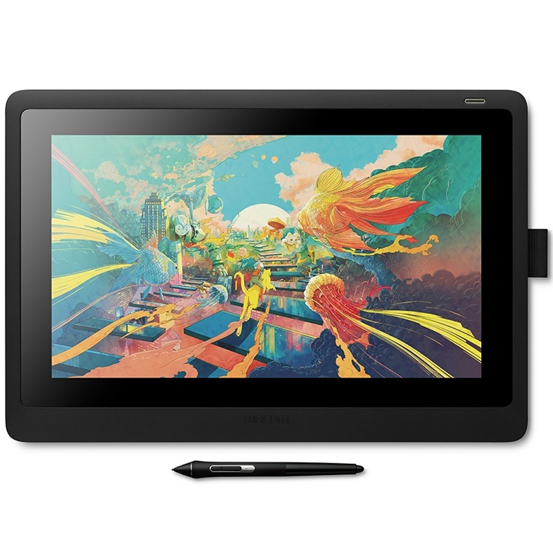 Wacom Cintiq 16 tablette graphique Noir 5080 lpi 344,16 x 193,59 mm (DTK1660K0B), Photo boutique MyTek chez MyTek