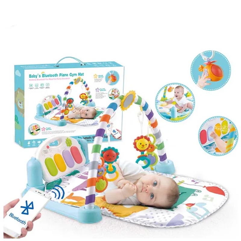 Tapis d’Éveil de Gym Avec Piano Bluetooth Pour Bébé - Image 2