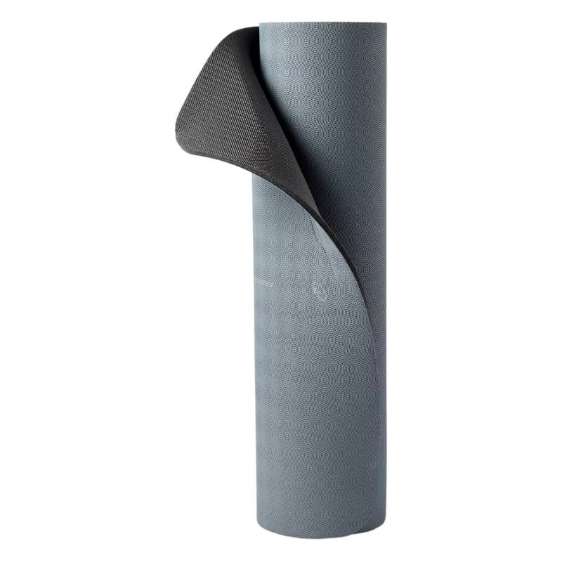 Tapis de fitness DOMYOS résistant et adhérent épaisseur 8 mm - Gris - Image 2