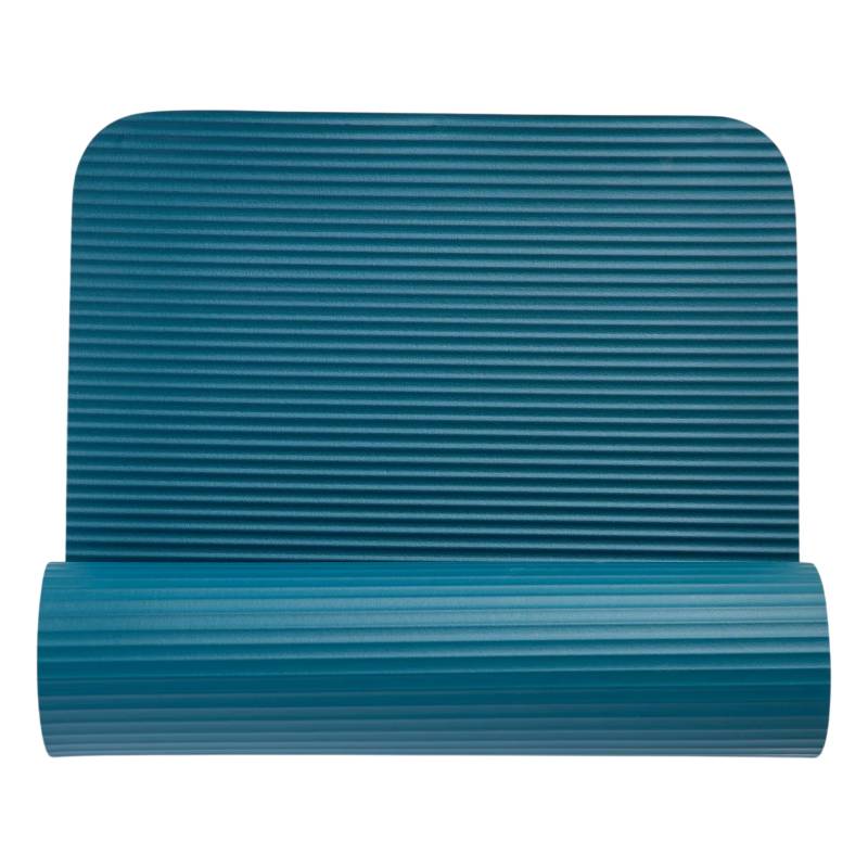 Tapis de pilates DOMYOS confort épaisseur 10 mm - Bleu