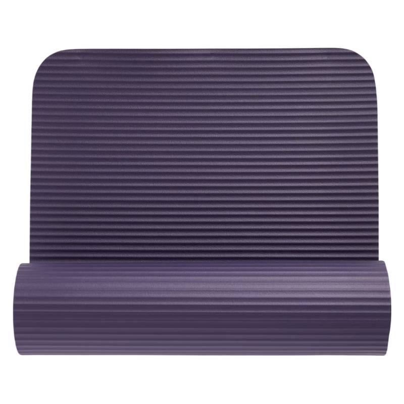 Tapis de pilates DOMYOS confort épaisseur 10 mm - Violet