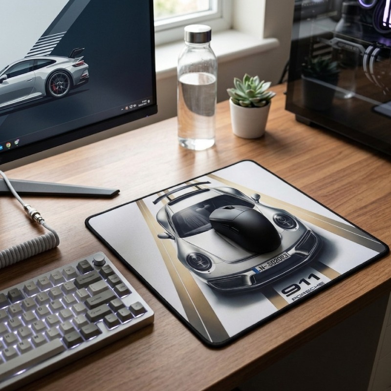 Tapis De Souris Gamer 30*35 Carrera 911 - T000053 - Image 2