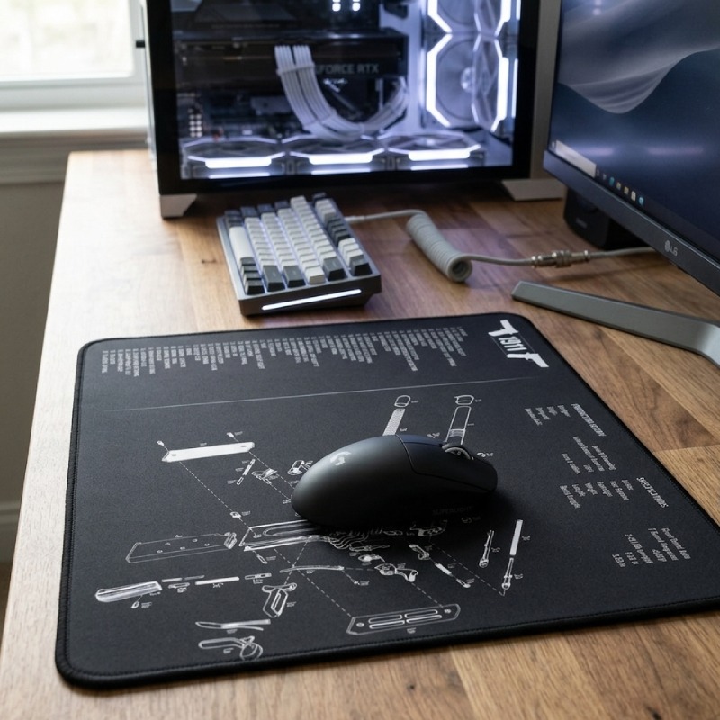 Tapis De Souris Gamer 30*35 Schema 1911 - T000084 - Image 2