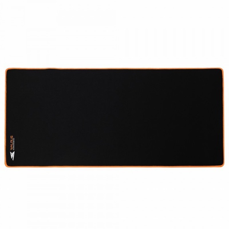 Tapis De Souris Gamer BARCUDA WALRUS XLarge - Noir et Orange - Image 3